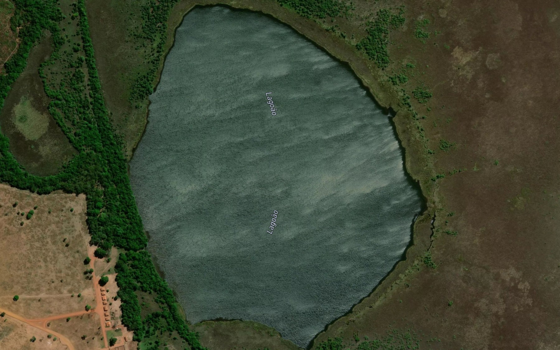 Satellite map of the Lagoao