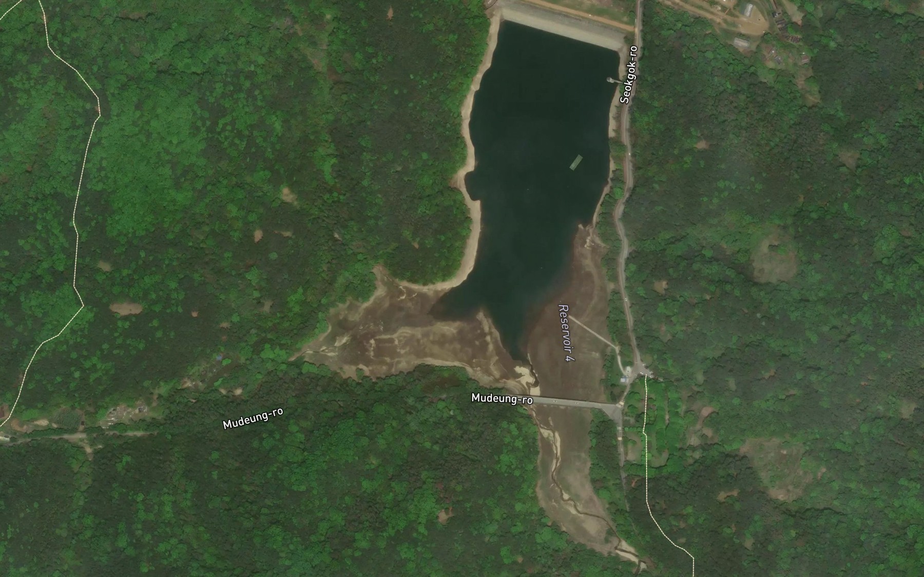 Satellite map of the Je Sa Jeosuji