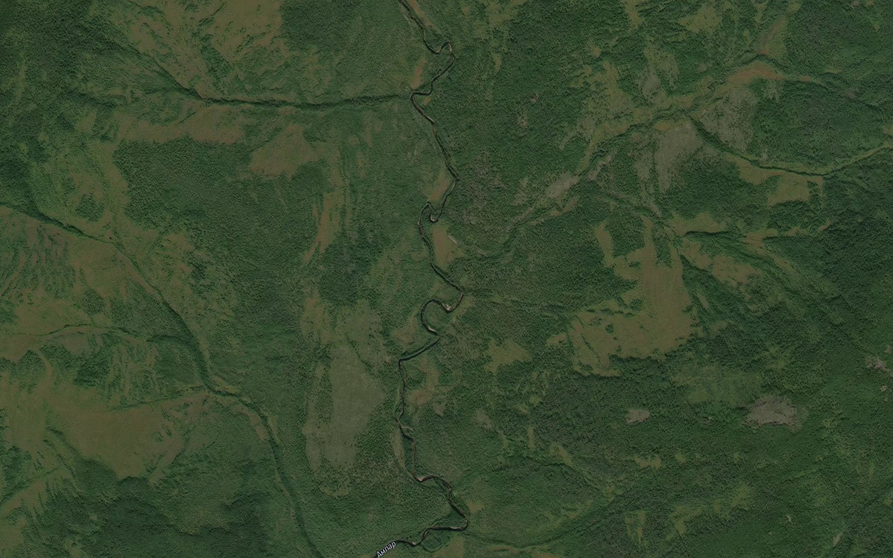 Satellite map of the Buryy