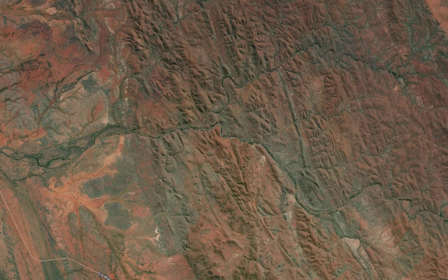 Satellite map of the Tanguin Rockhole
