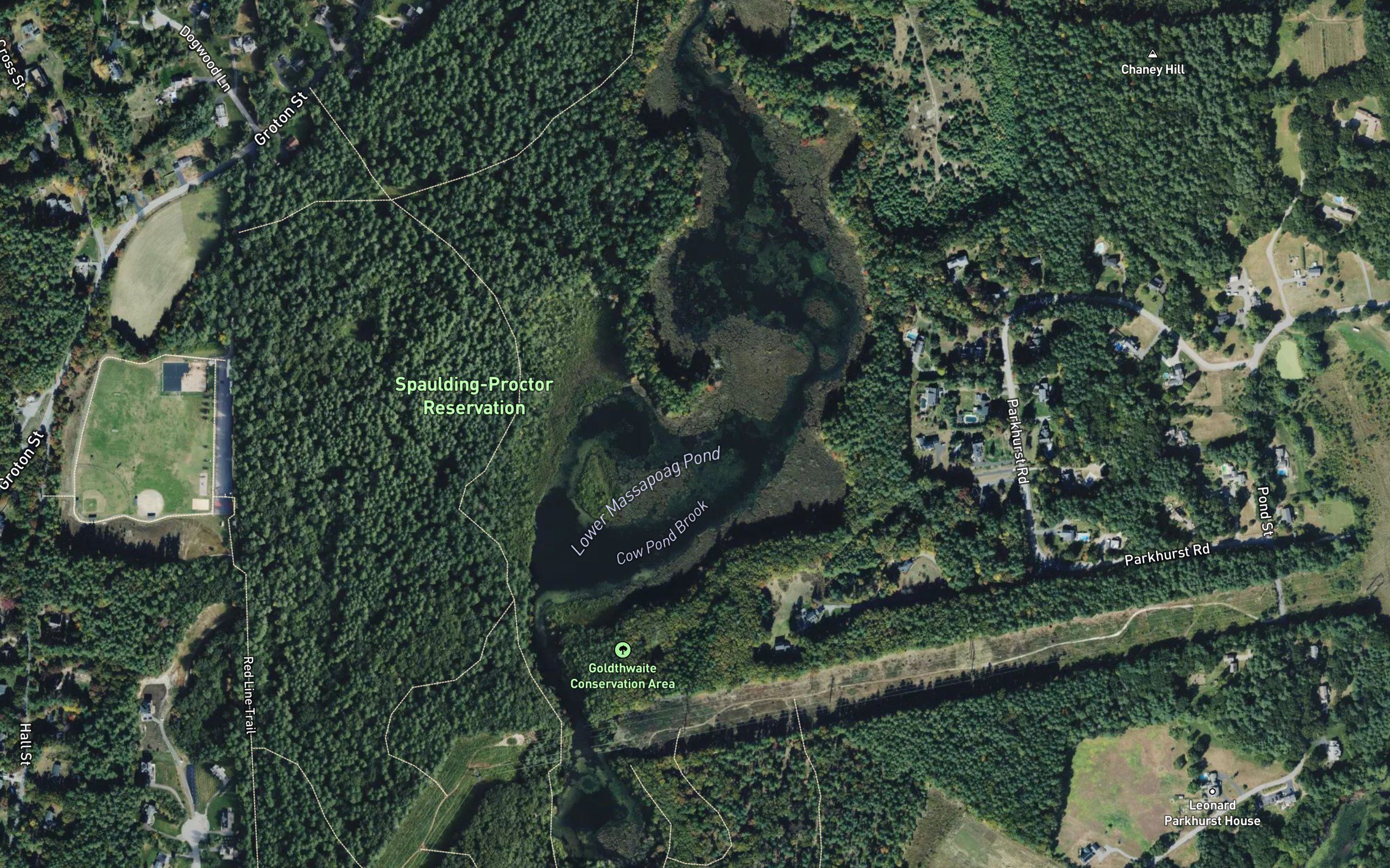 Lower Massapoag Pond