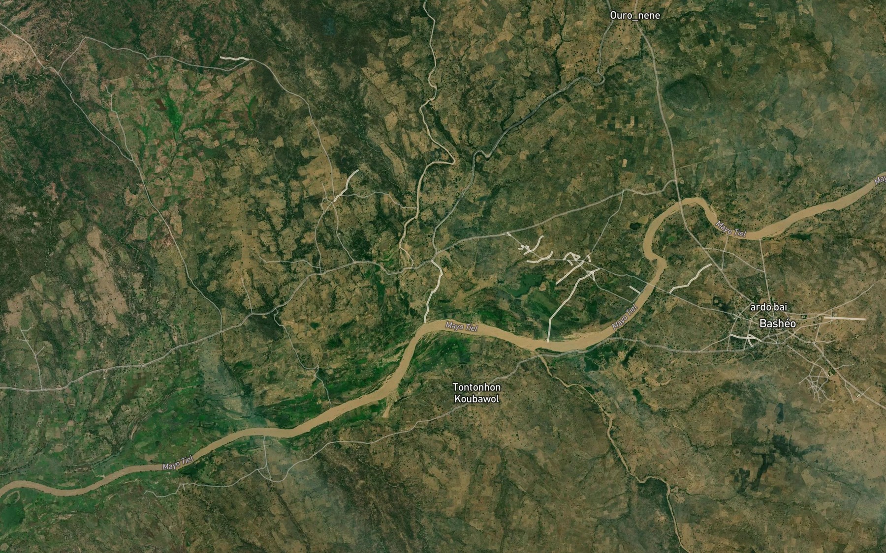 Satellite map of the Mayel Mouri