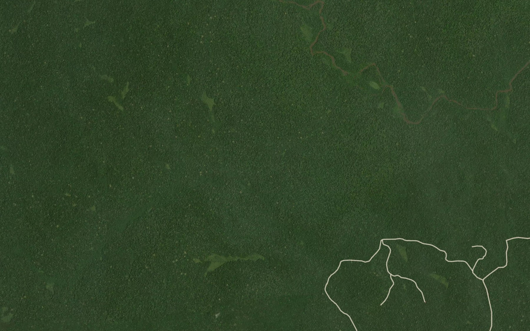 Satellite map of the Ekule