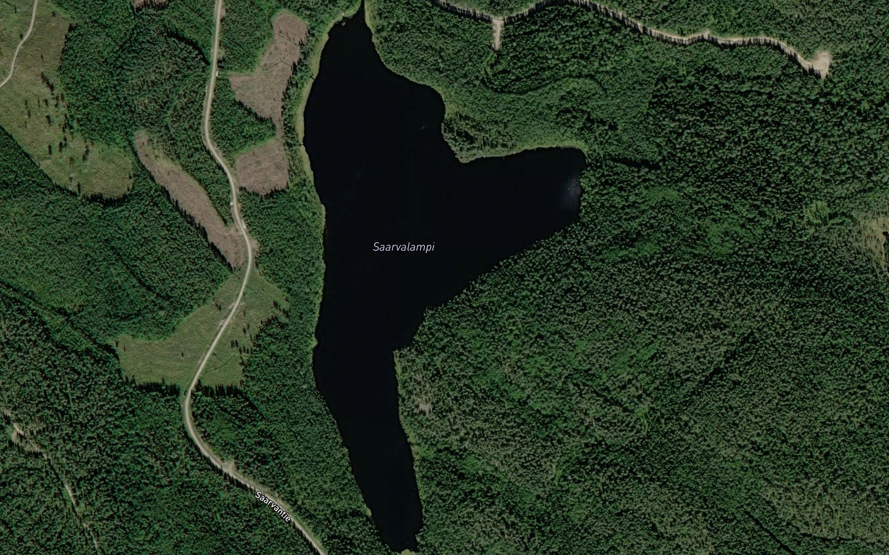 Satellite map of the Saarvalampi