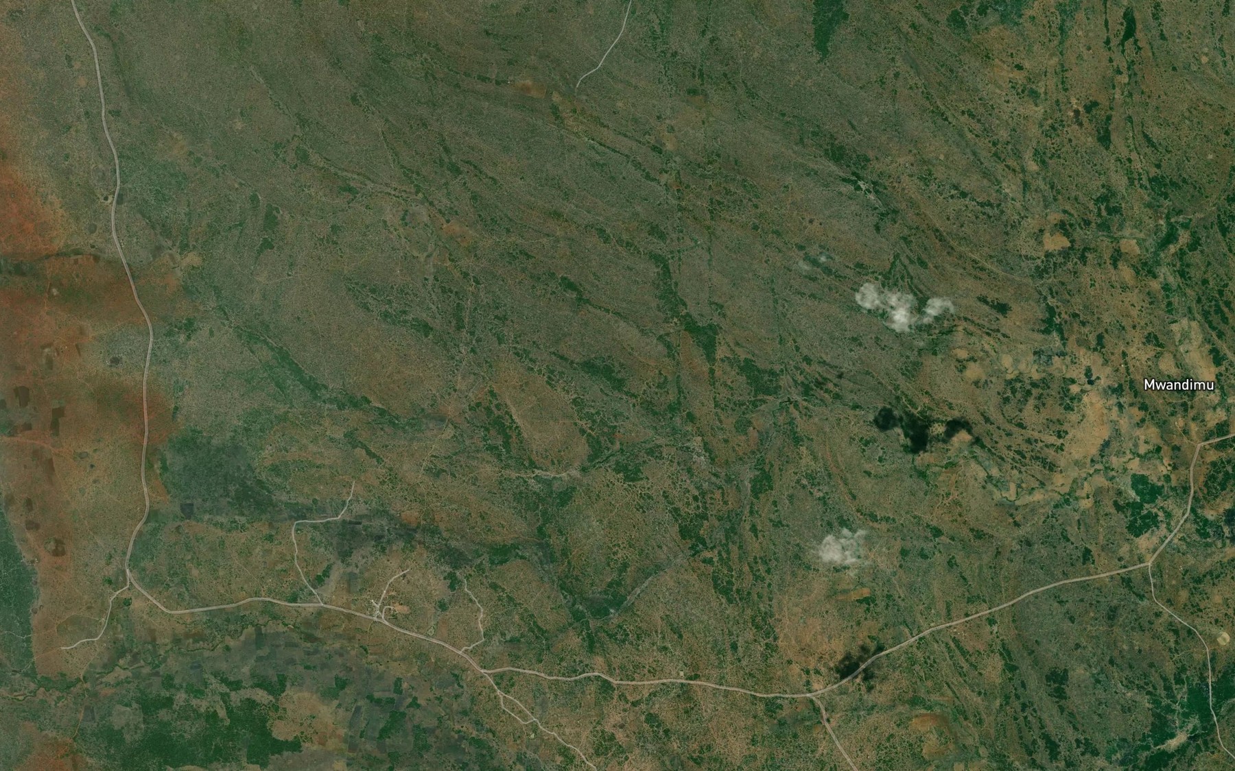 Satellite map of the Kisoka