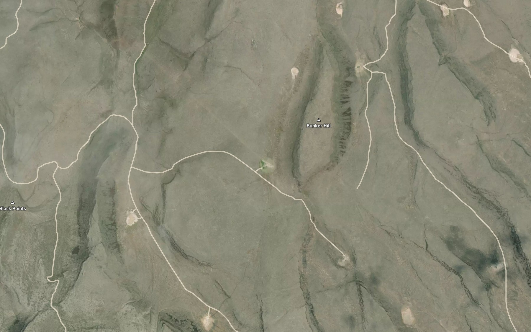 Satellite map of the County Waterhole Number 7