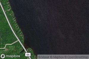Satellite map of the Bingham Bay