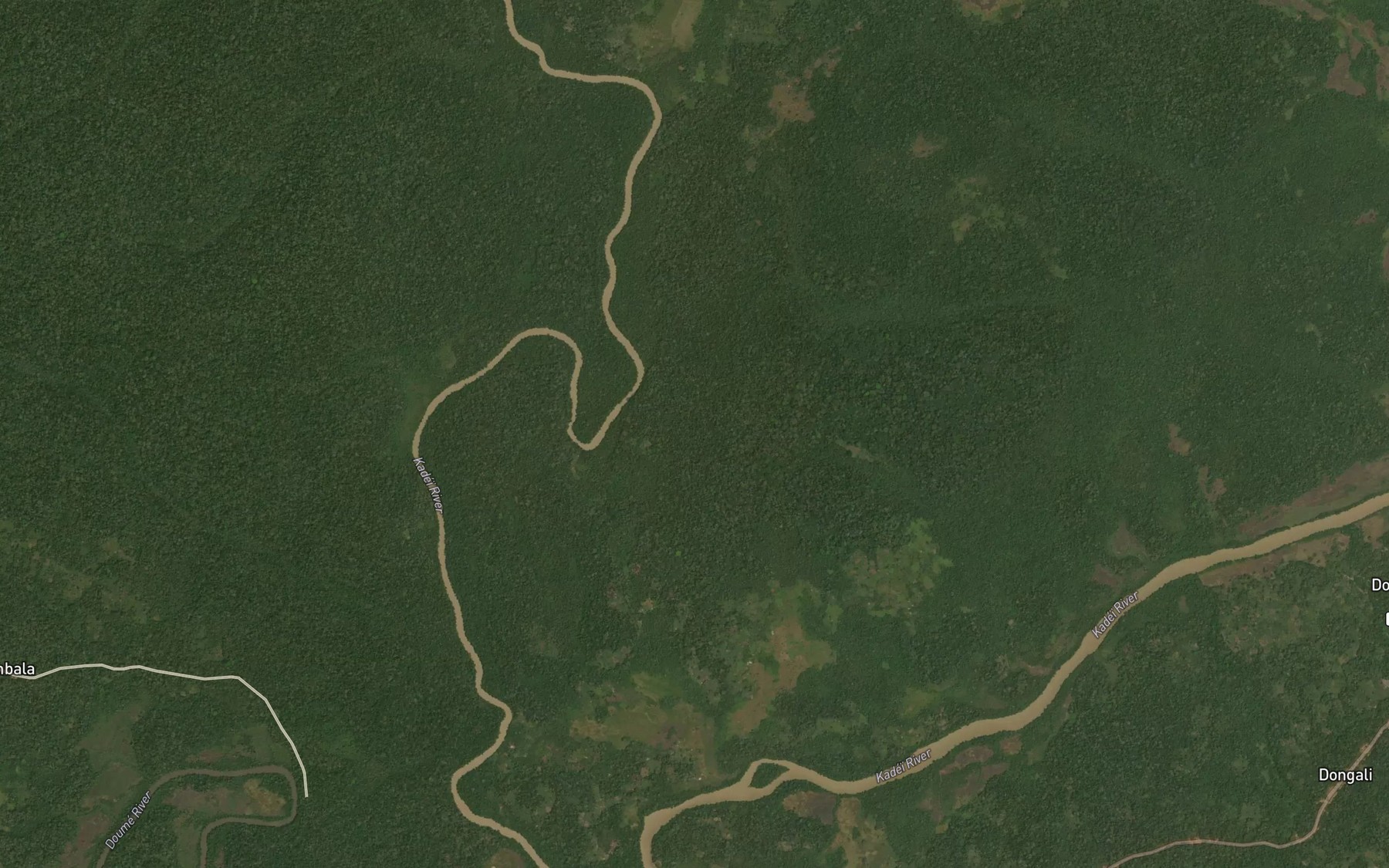 Satellite map of the Belagu