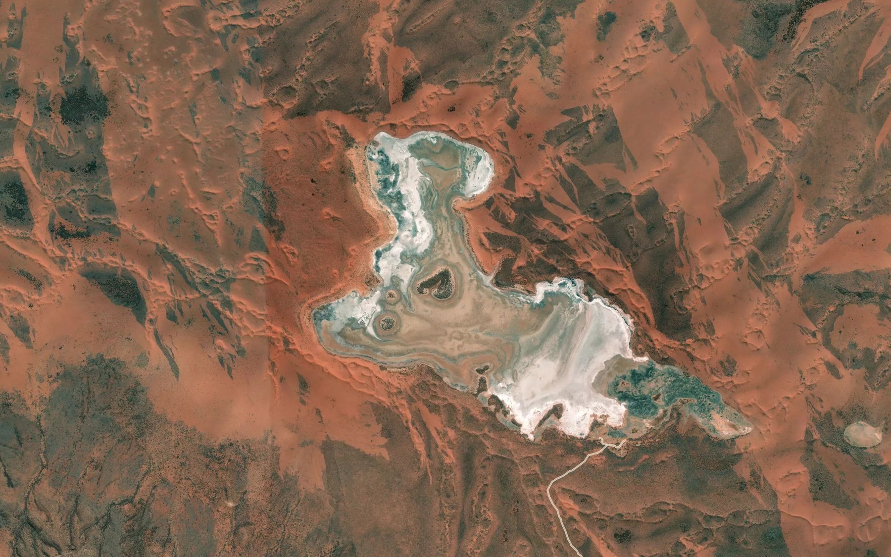 Satellite map of the Lake Kerrylyn