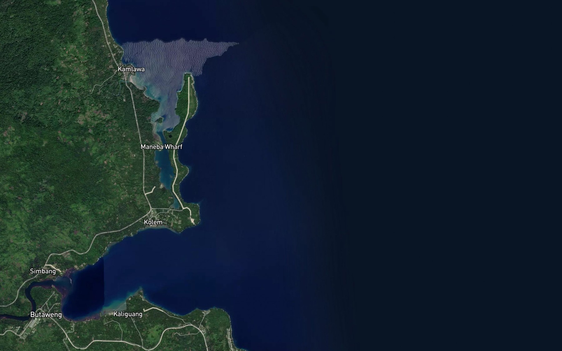 Satellite map of the Lillum Kapuing