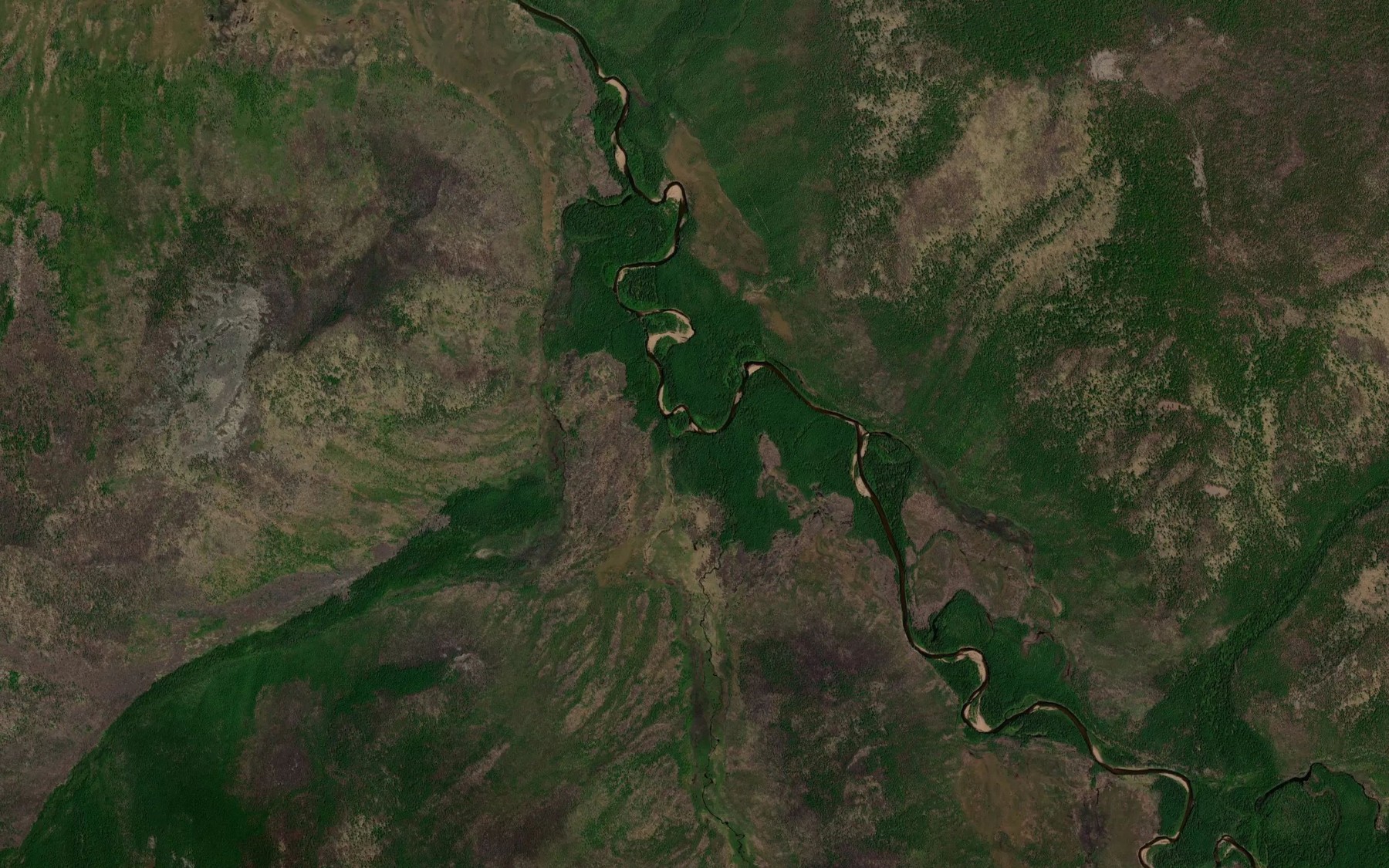 Satellite map of the Tagdyma