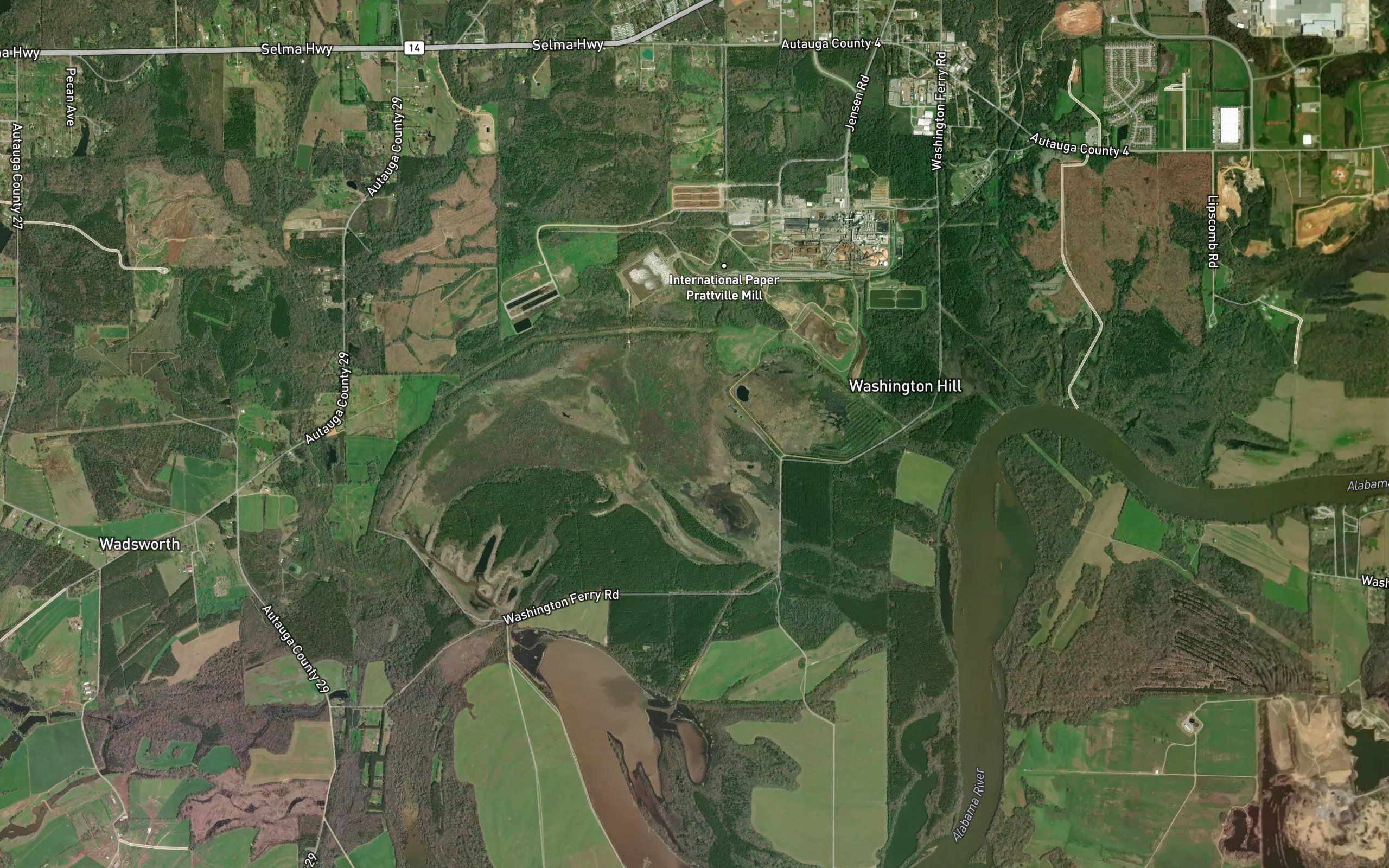 Prattville Industrial Board Waste Pond
