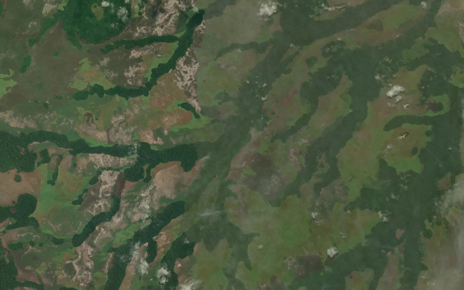 Satellite map of the Wa