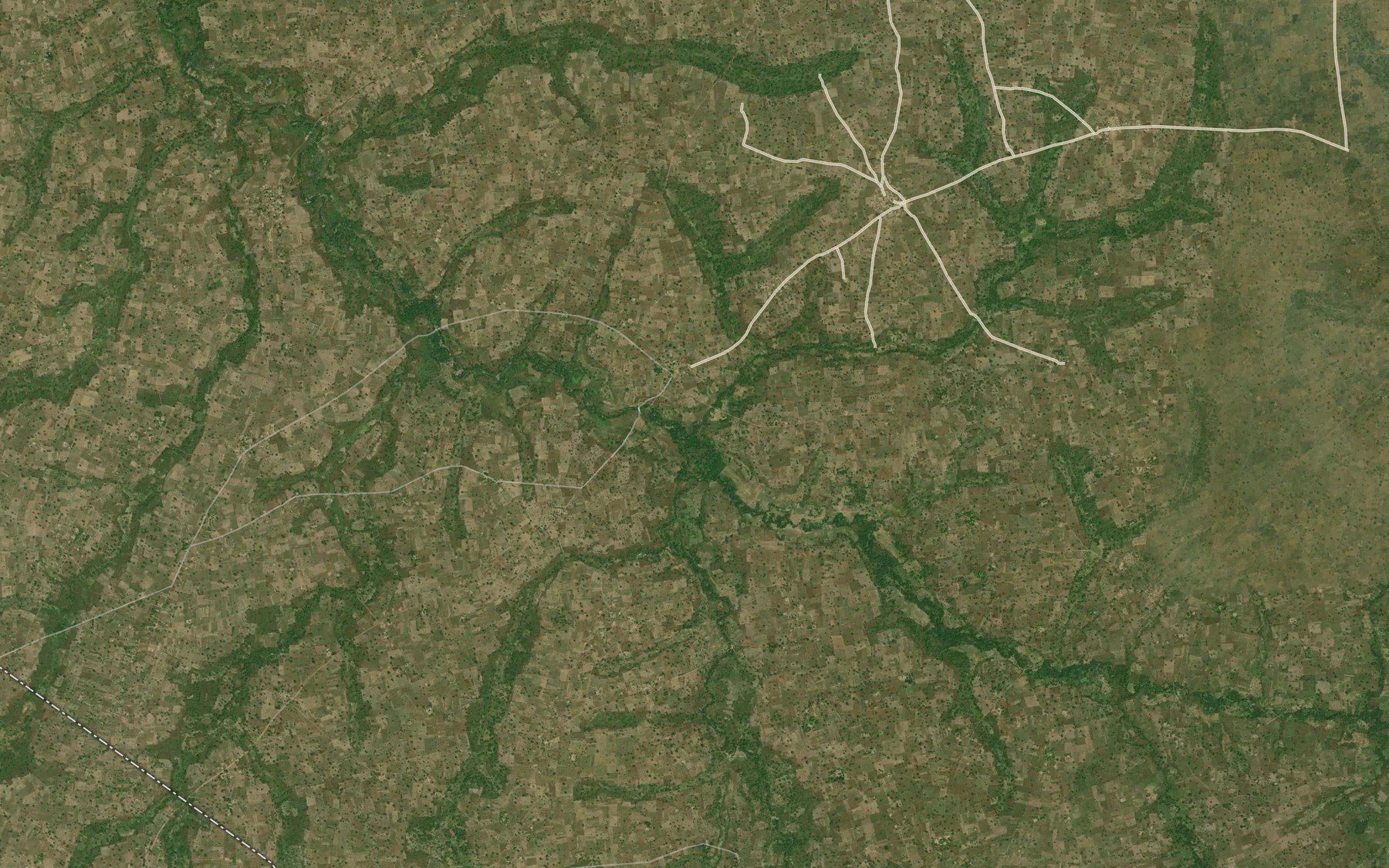 Satellite map of the River Anchor