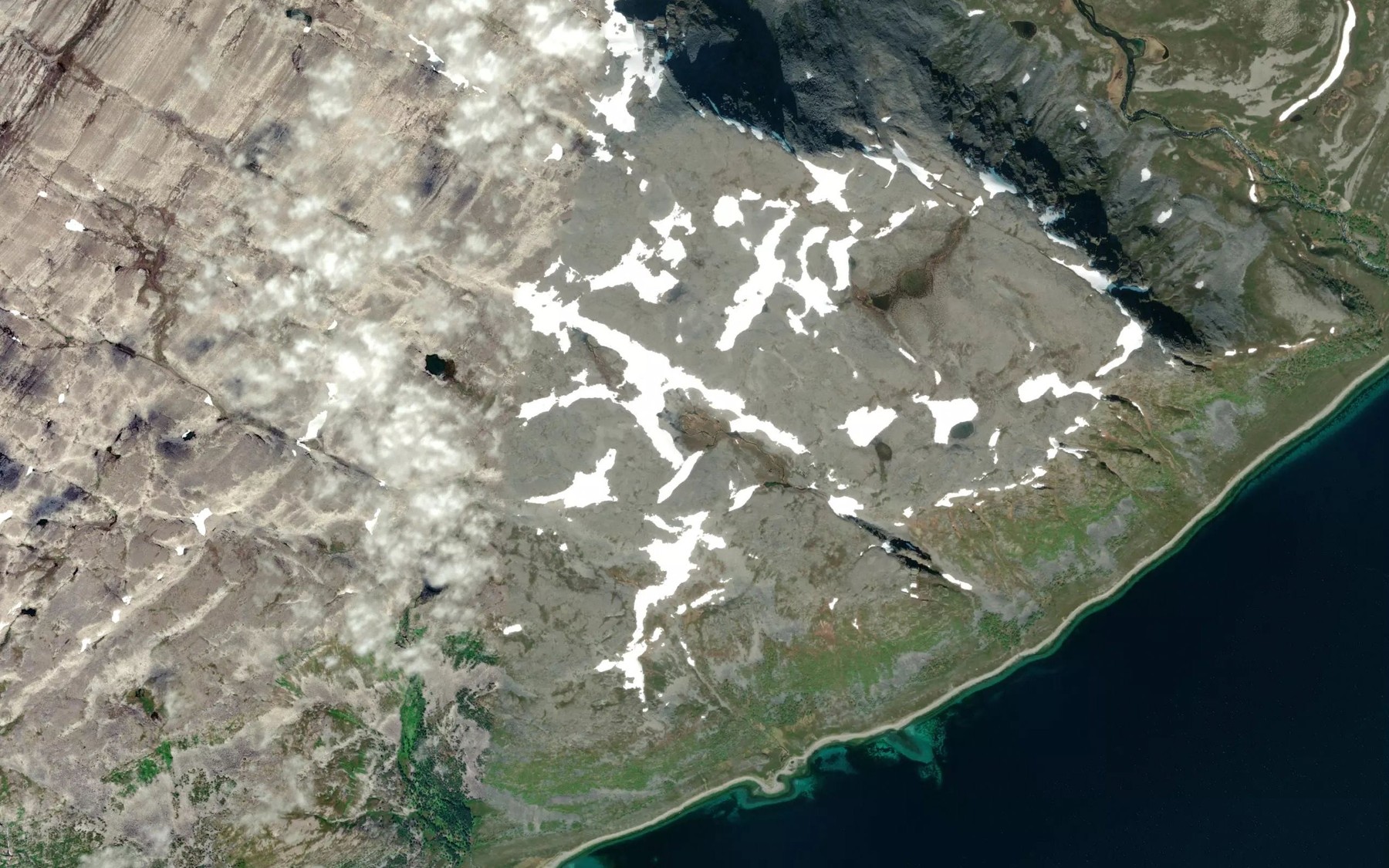 Satellite map of the Risbekken