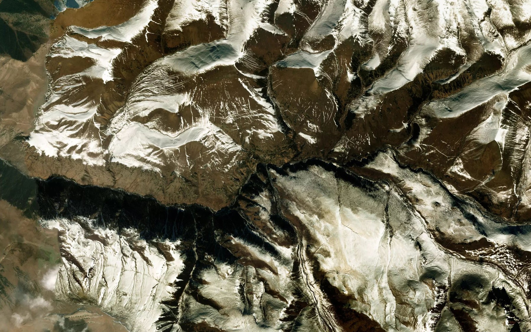 Satellite map of the Archalu