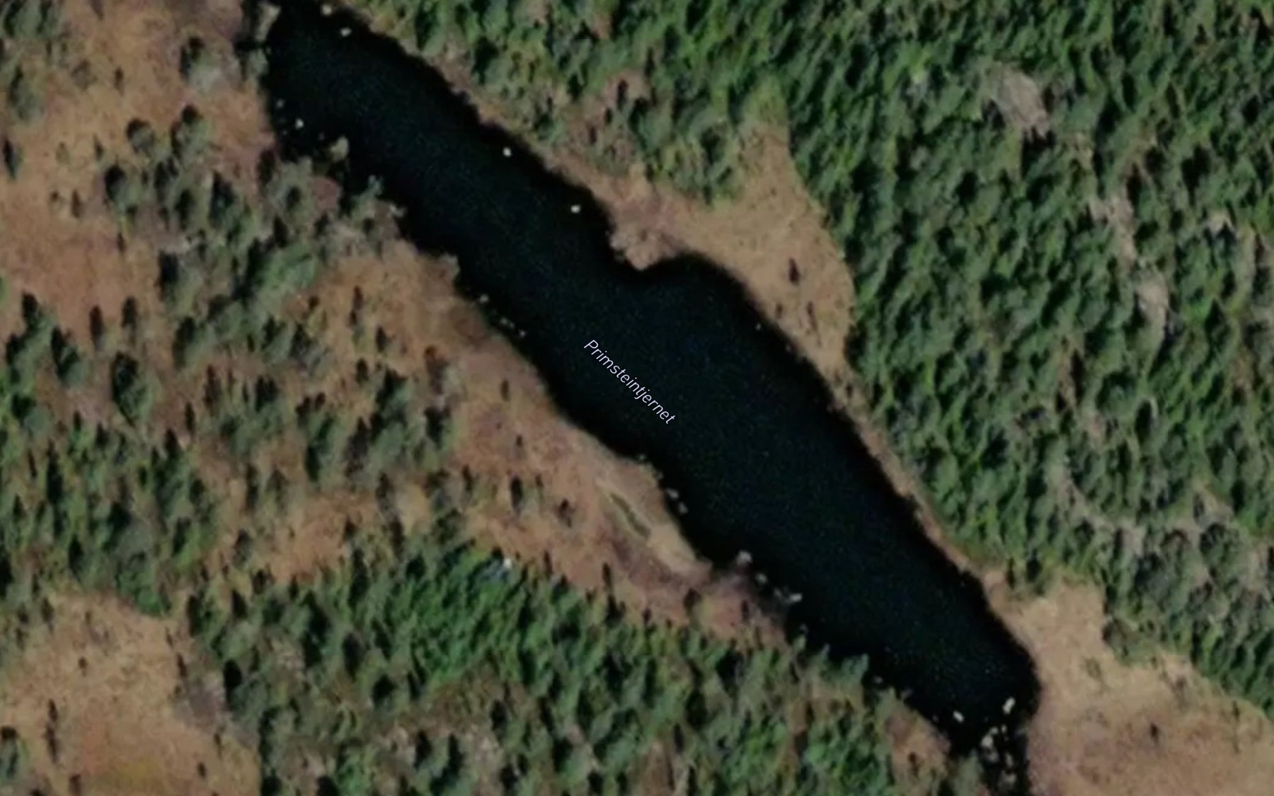 Satellite map of the Primsteintjernet