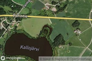 Satellite map of the Kristianinlahti