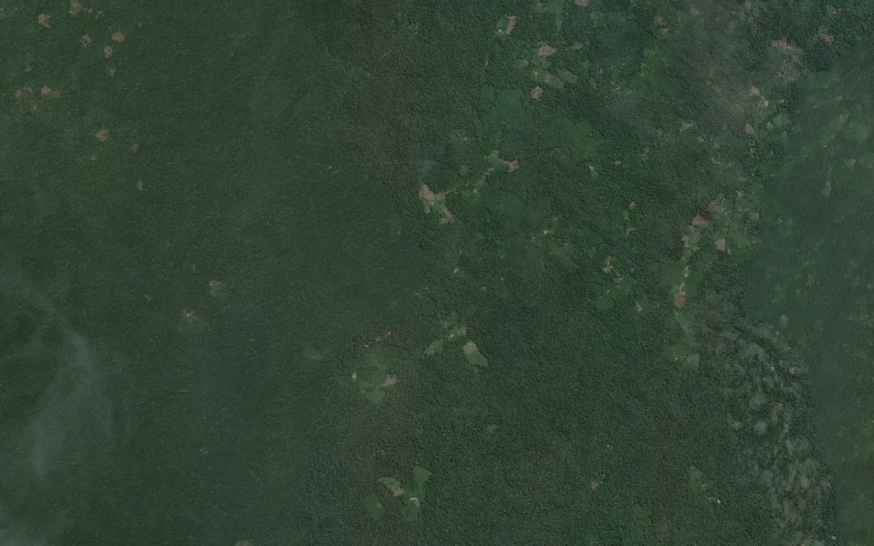 Satellite map of the Mupubo