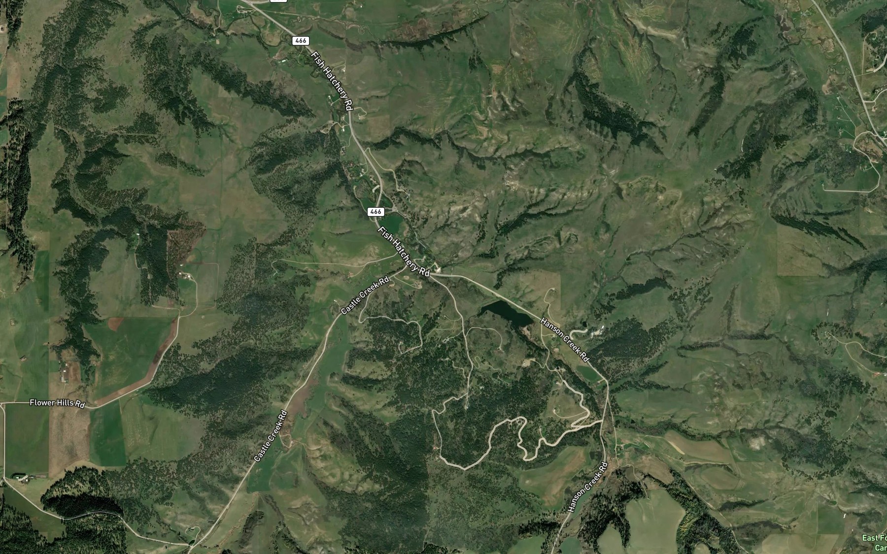 Satellite map of the 14N19E05DBC_01 Spring