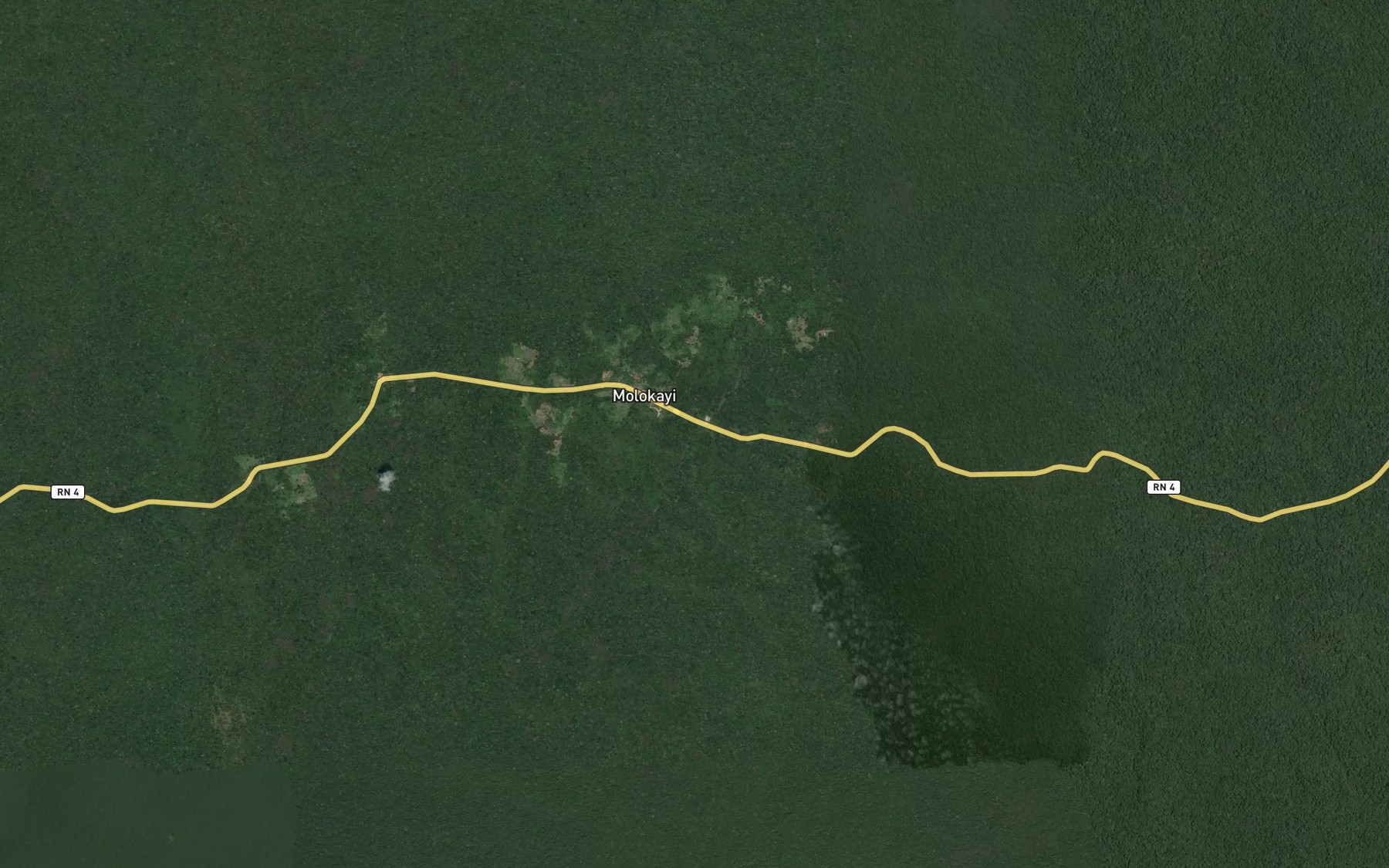 Satellite map of the Zale