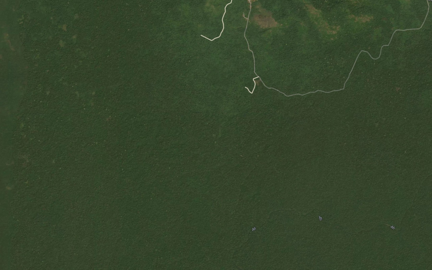 Satellite map of the River Badun