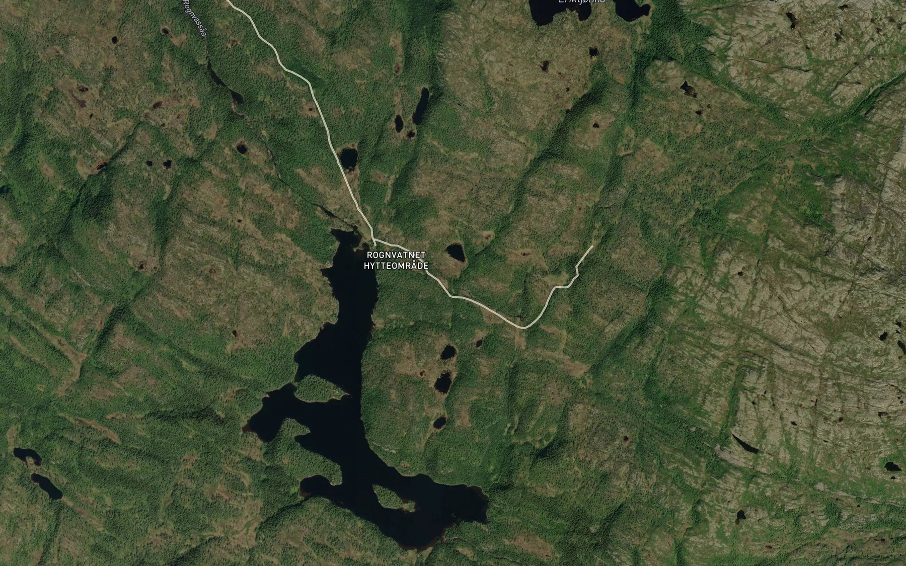 Satellite map of the Vibstadbekken