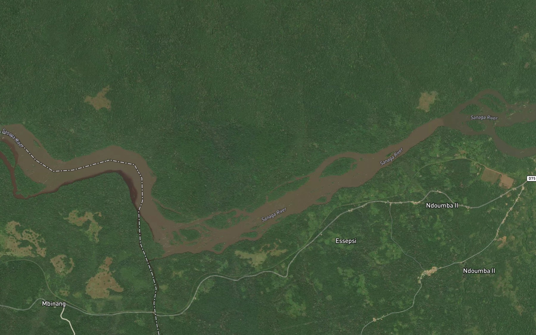 Satellite map of the Safa