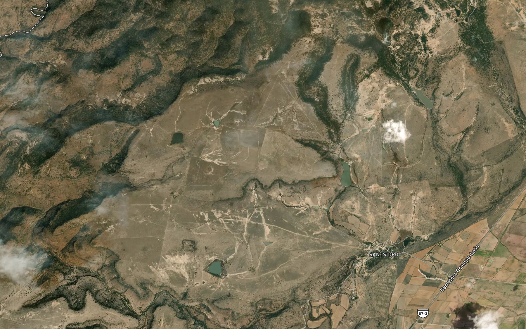 Satellite map of the Tanque Tortugas