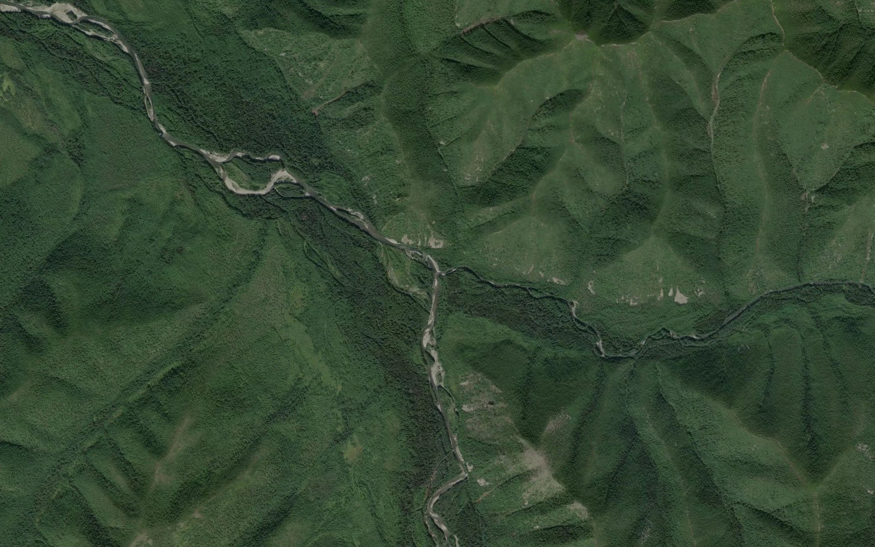 Satellite map of the Iliurek