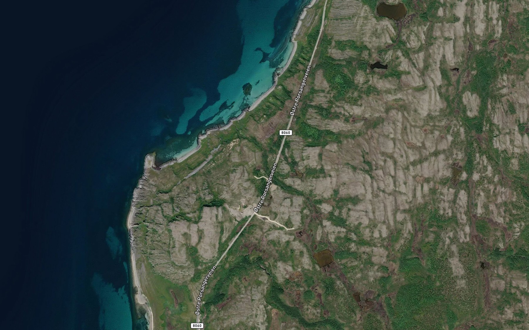 Satellite map of the Buksajakka