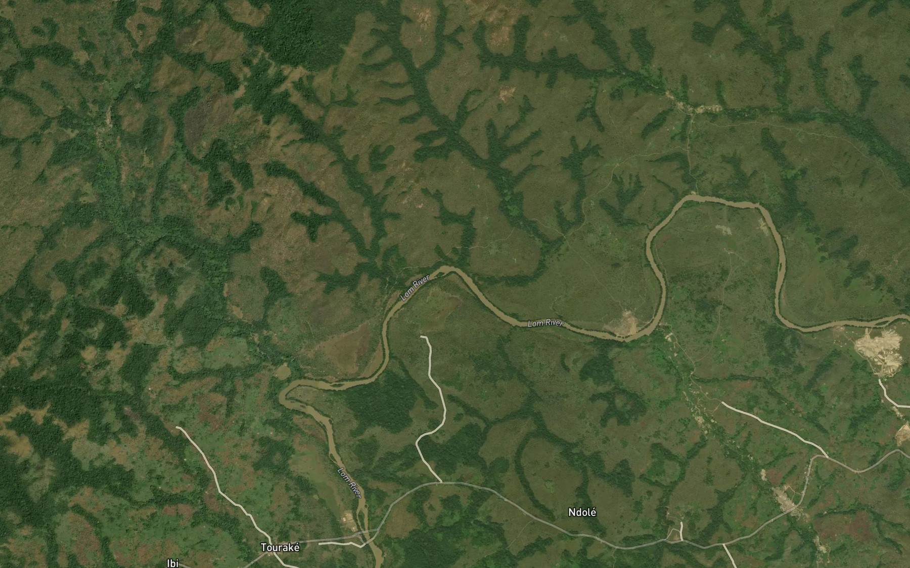 Satellite map of the Tengbar