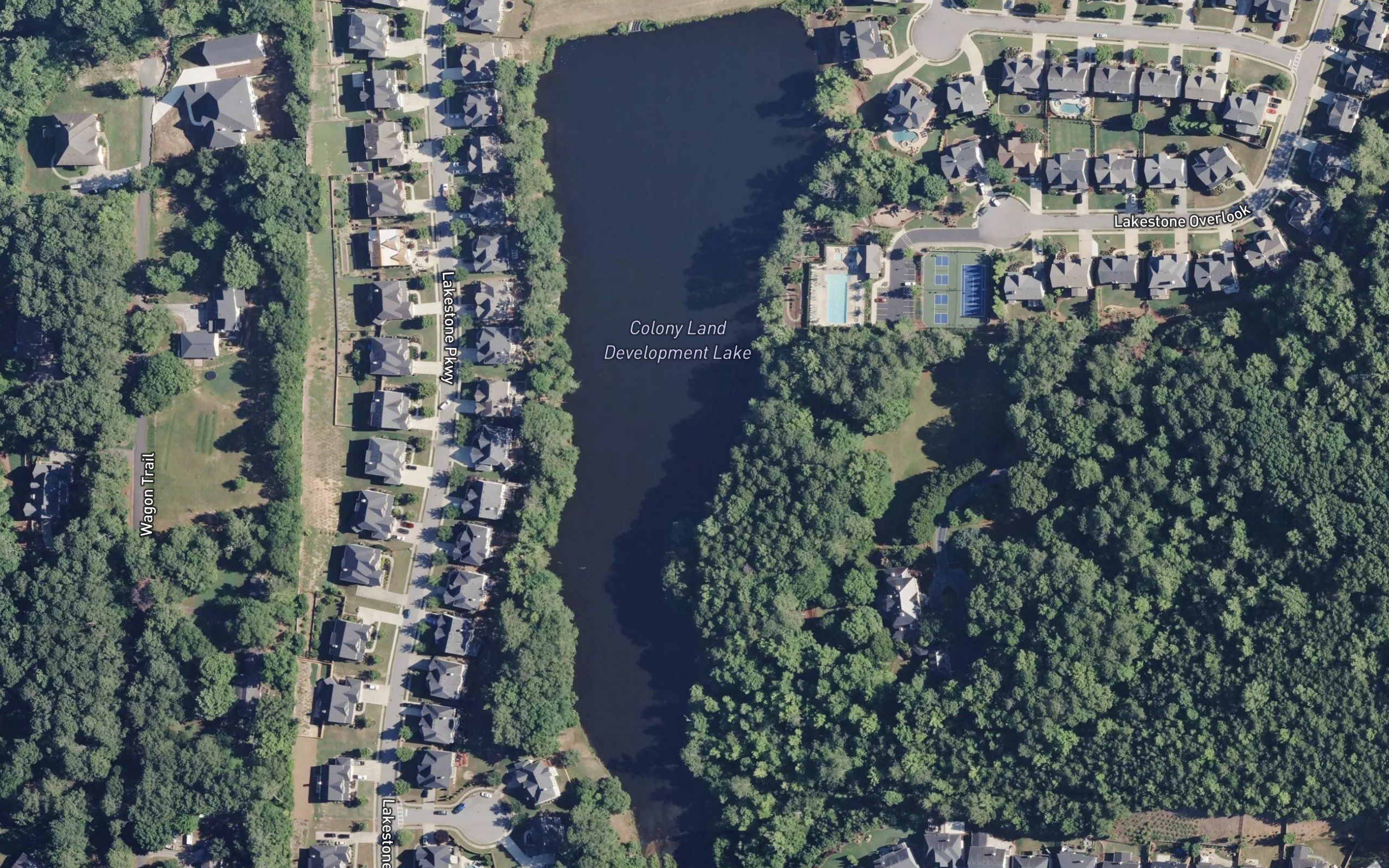 Colony Land Development Lake