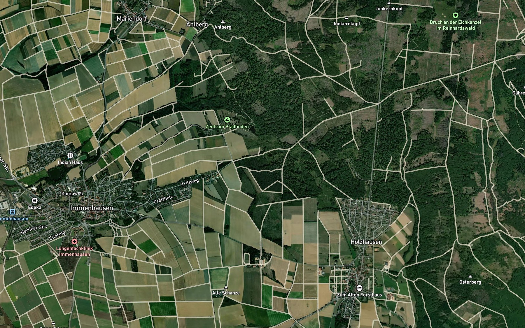 Satellite map of the Rothbalzer Teich