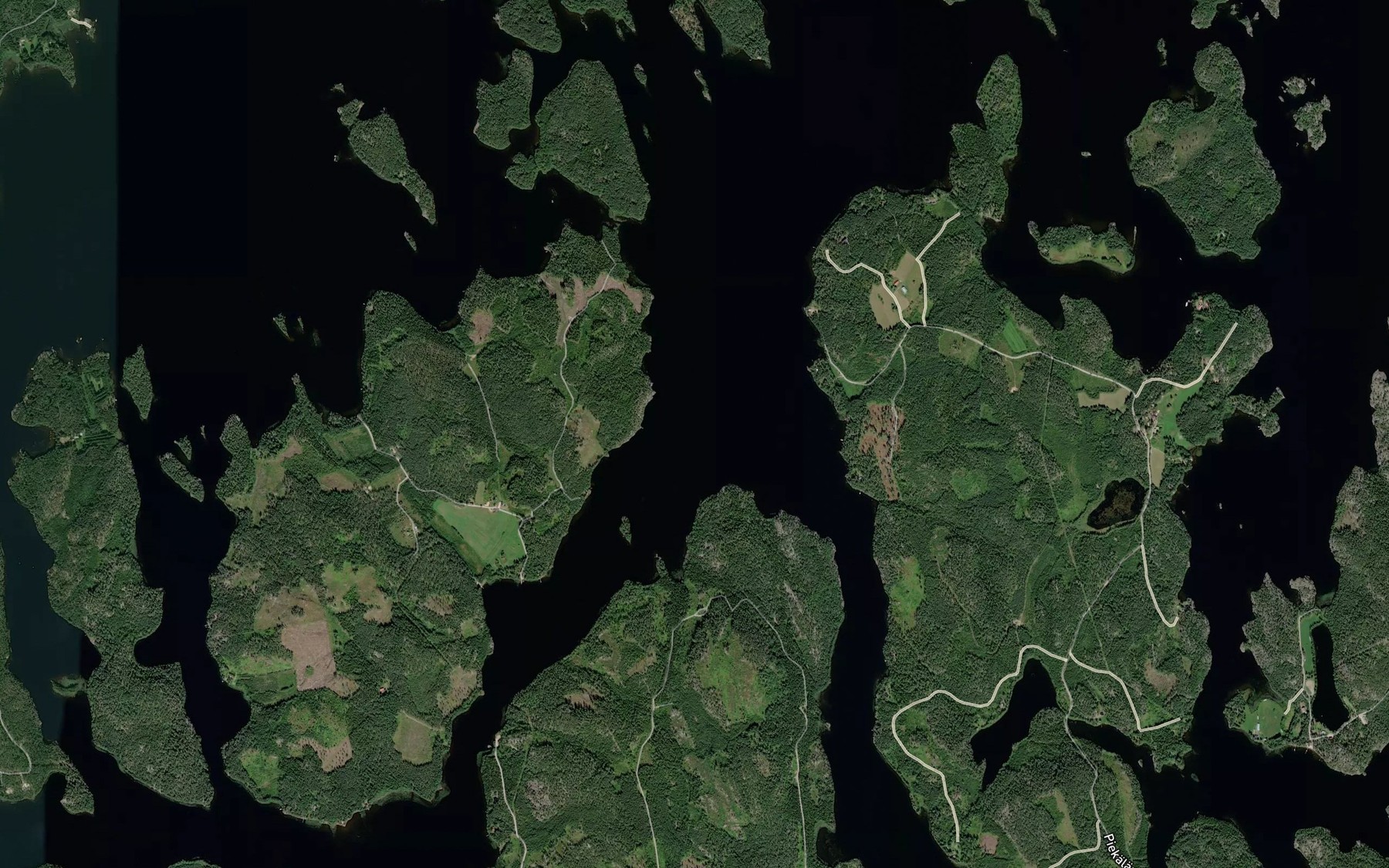Satellite map of the Kallioapaja