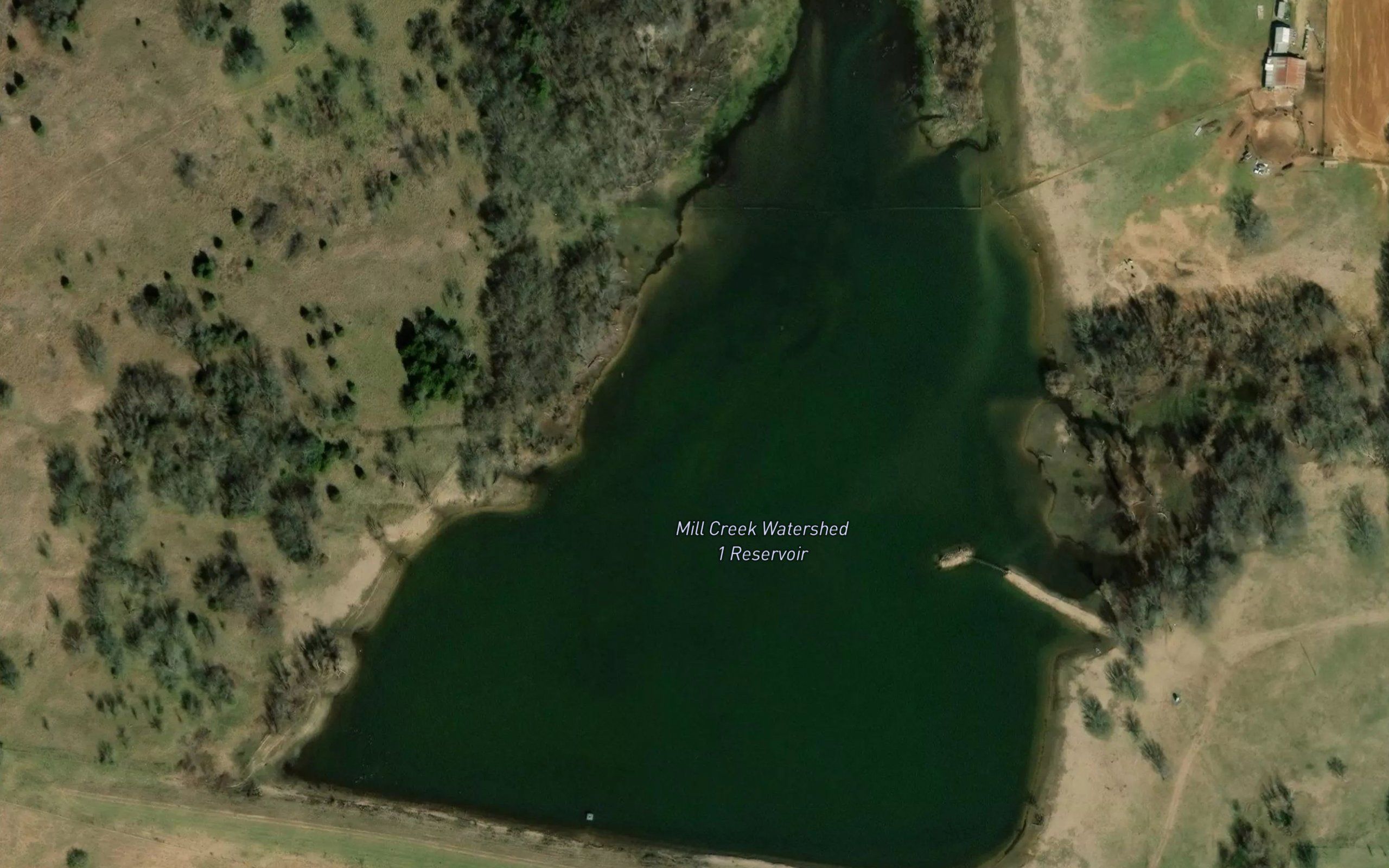 Mill Creek Watershed 1 Reservoir