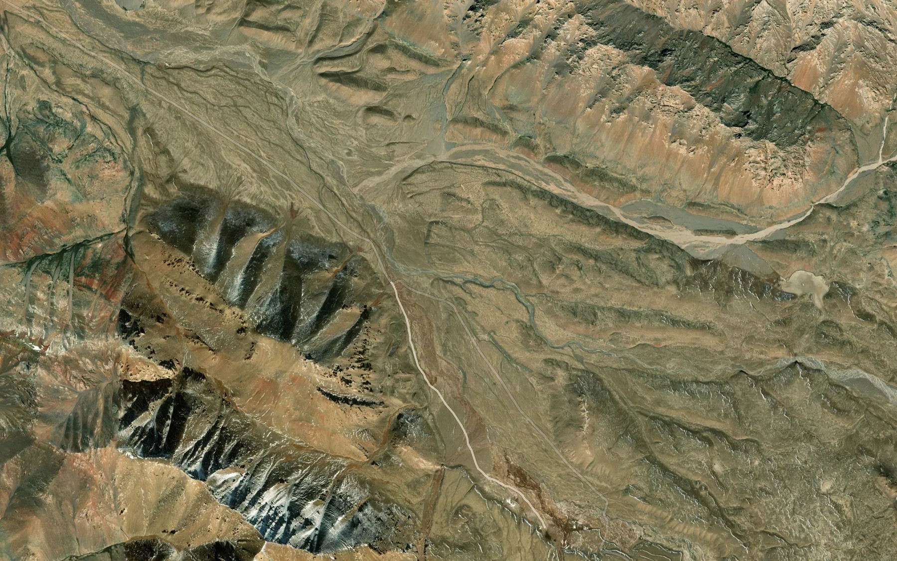 Satellite map of the Sarisu