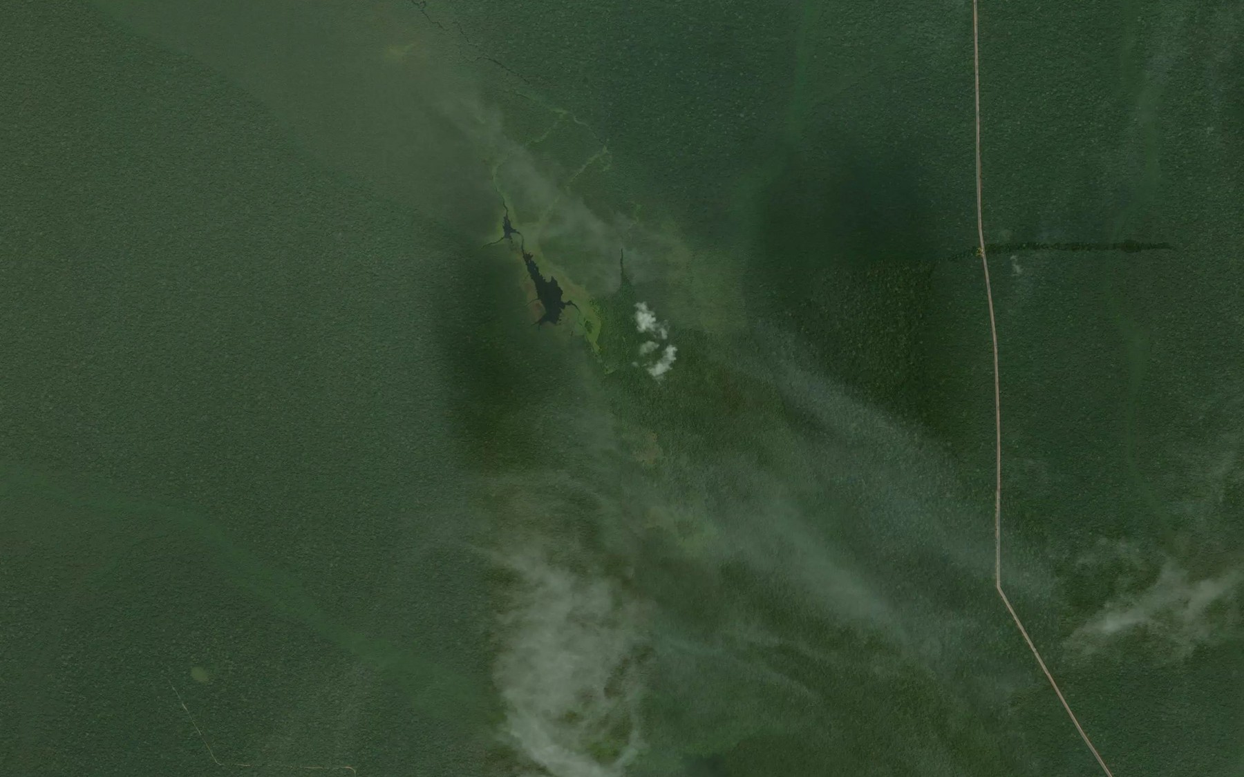 Satellite map of the Djaka