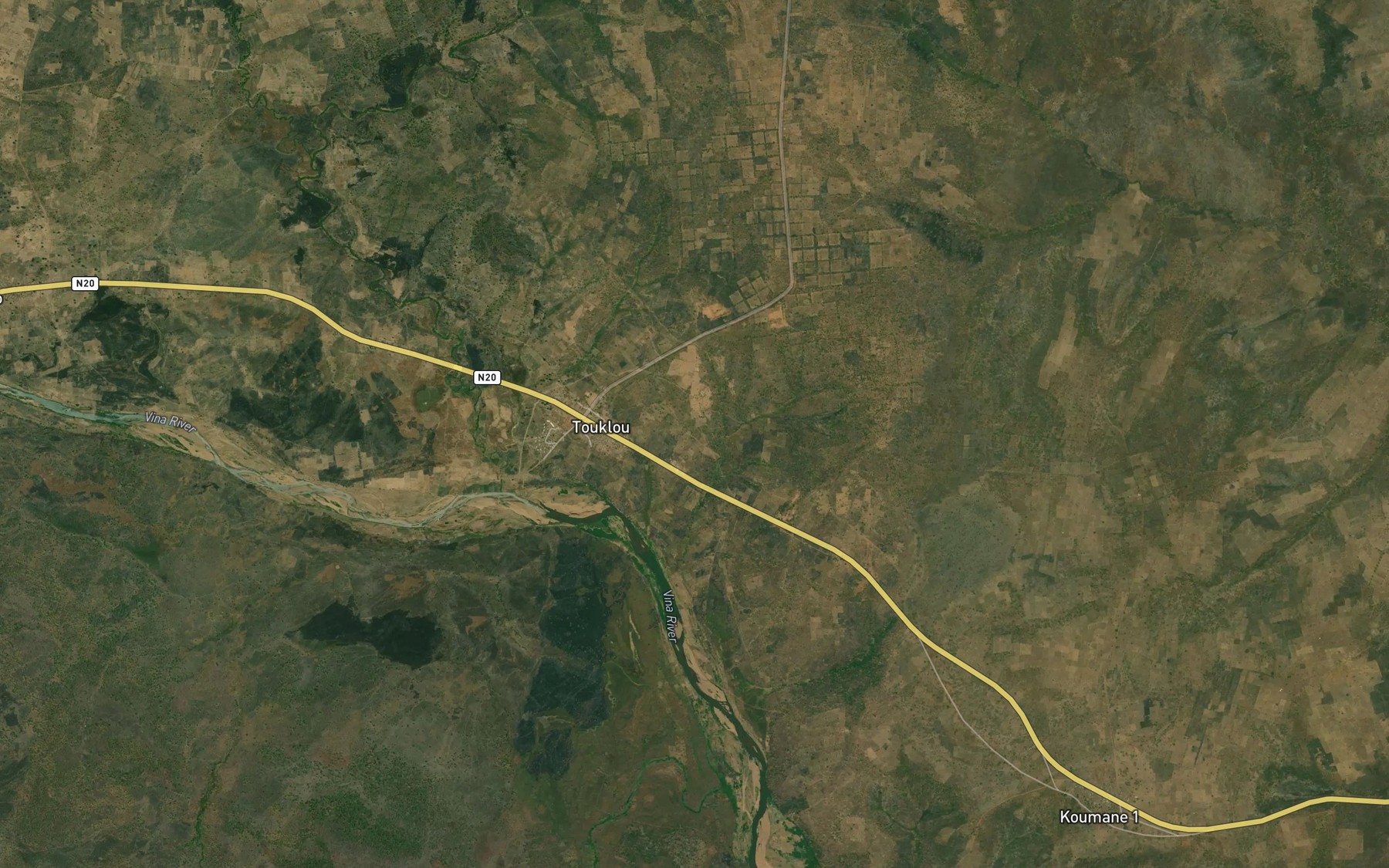 Satellite map of the Rimbourou