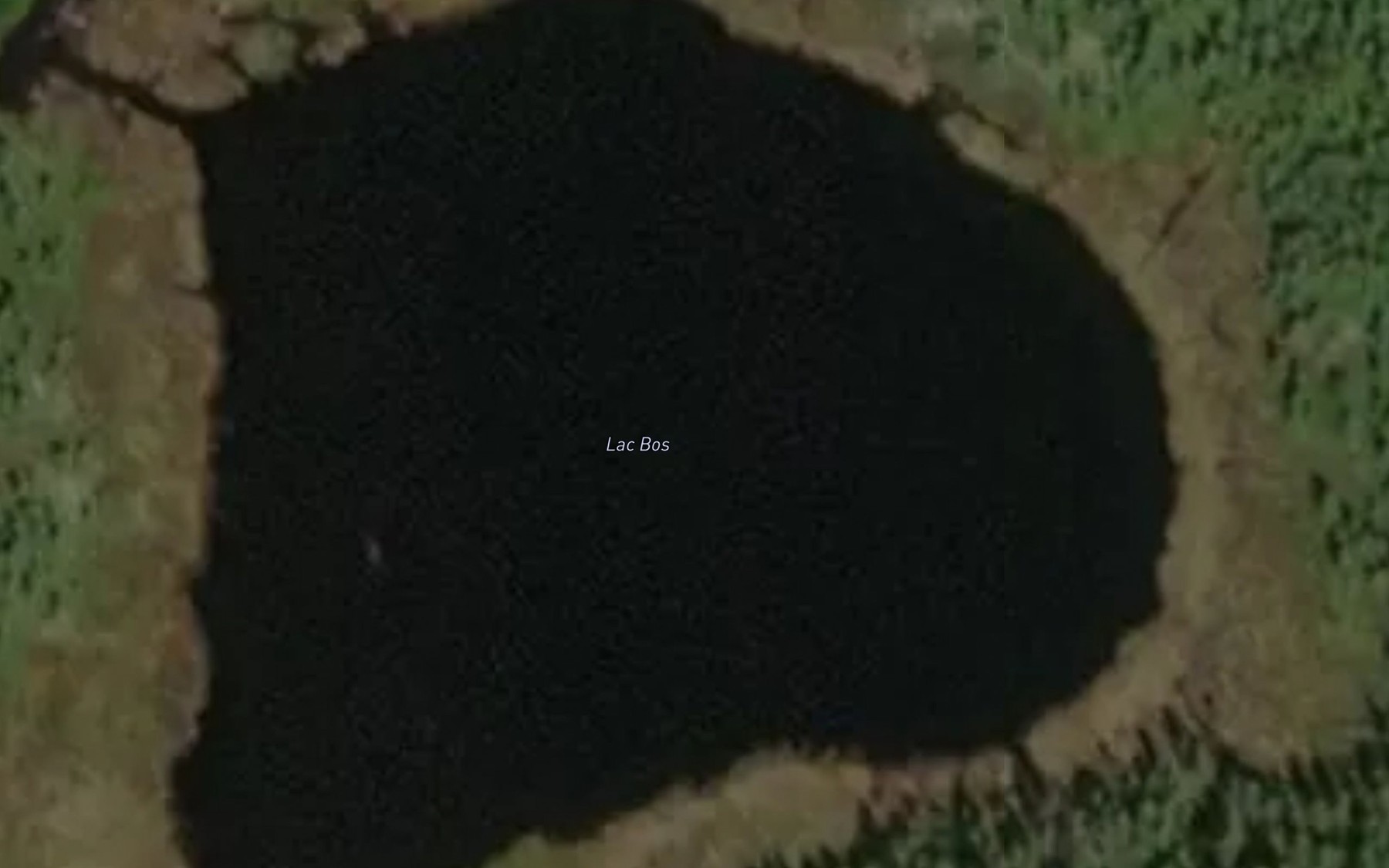 Satellite map of the Lac Bos