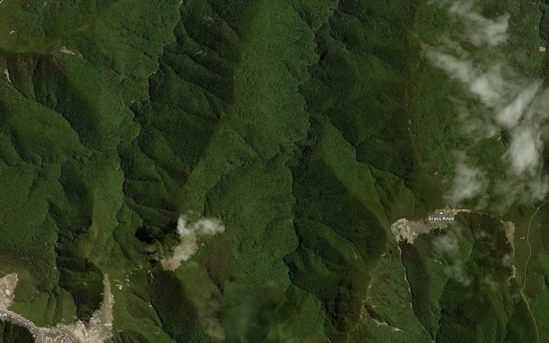 Satellite map of the Pelorus River