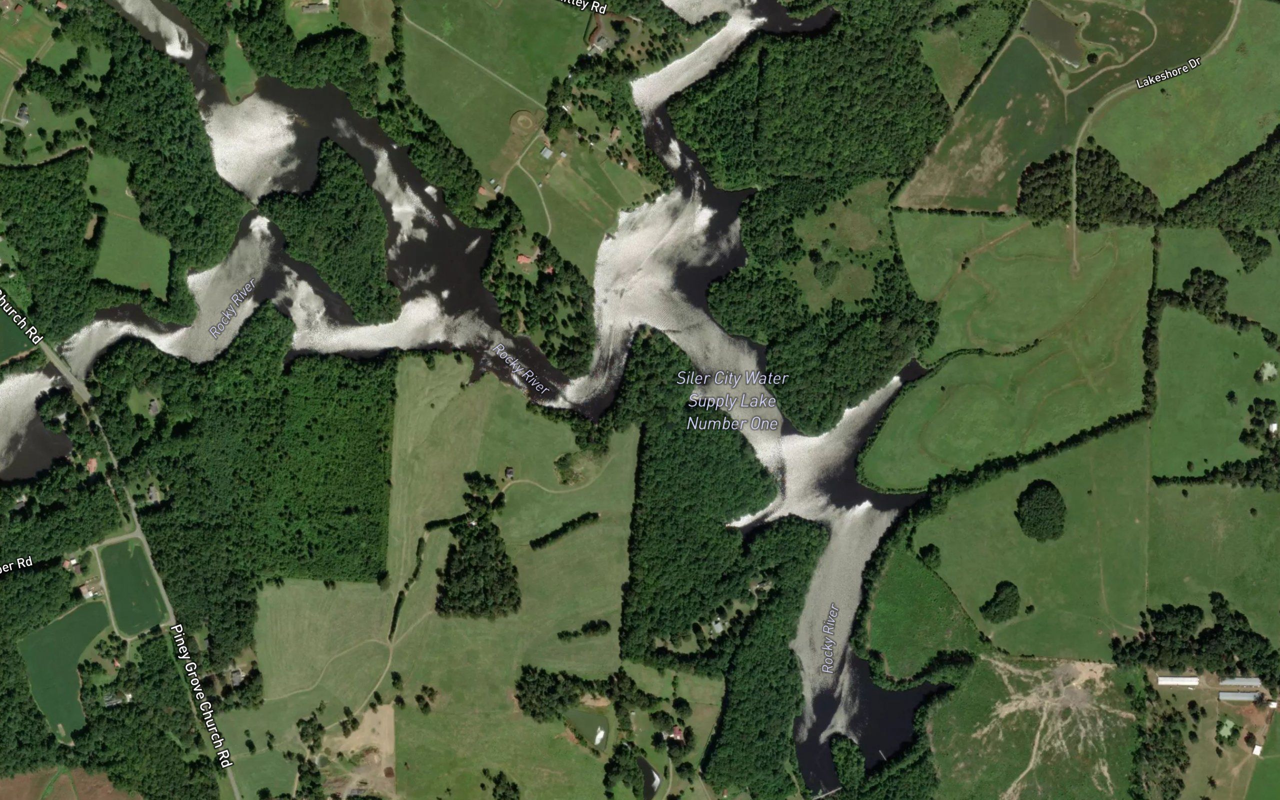 Siler City Water Supply Lake Number One