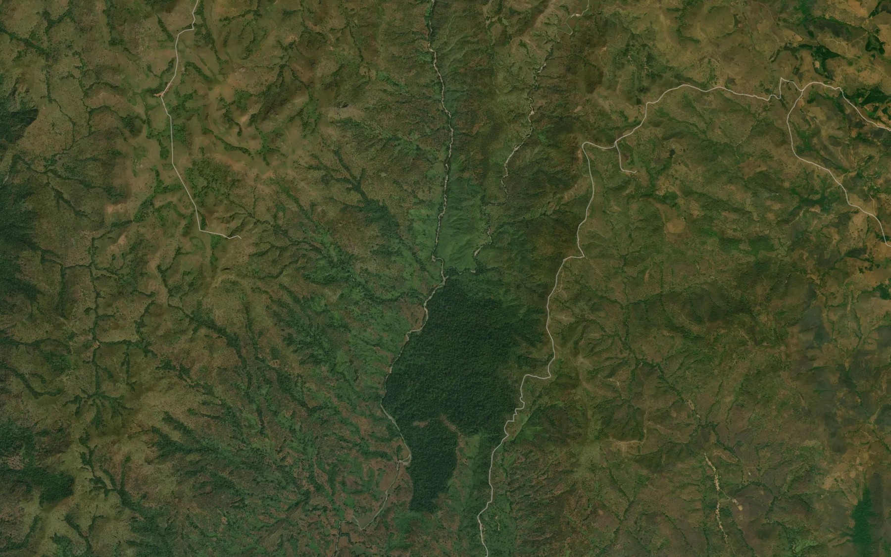 Satellite map of the Wauru