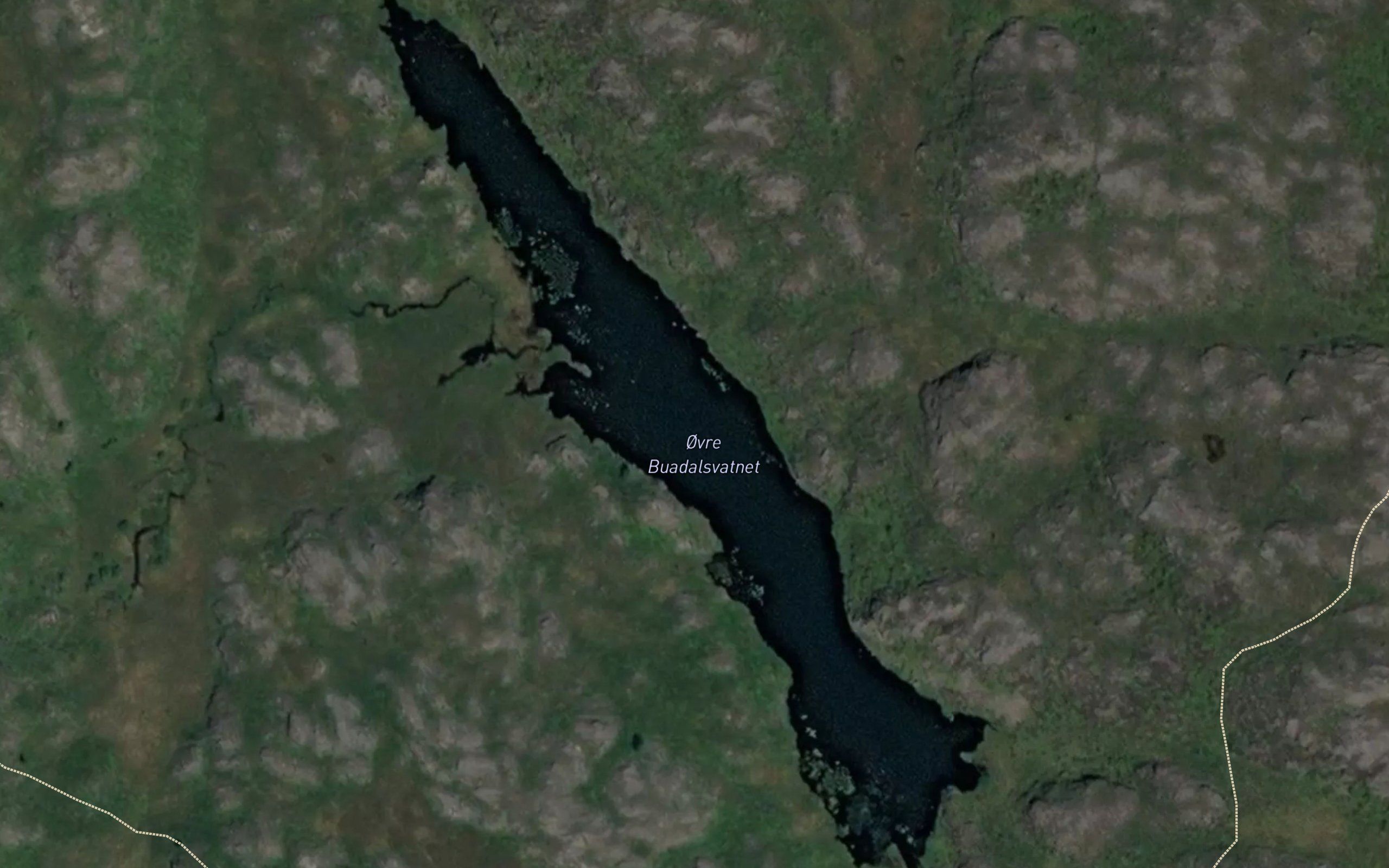 Buadalsvatnet,ovre