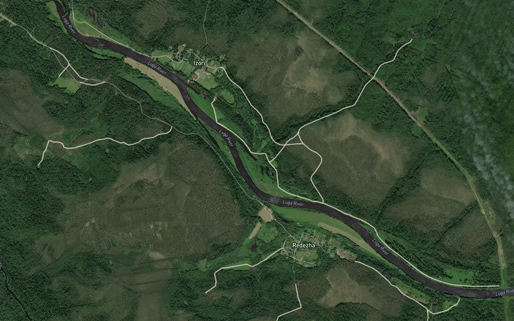 Satellite map of the Tikholovskiy