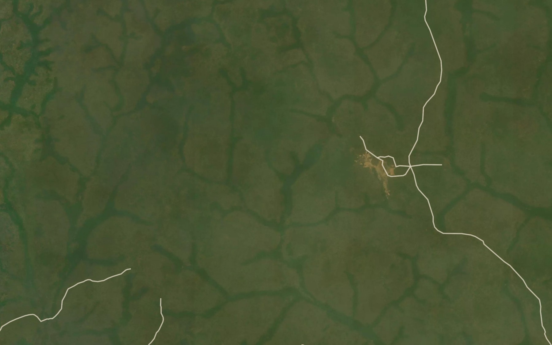Satellite map of the Gazingam