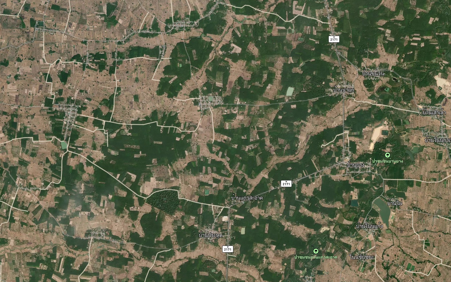 Satellite map of the Nong Ban