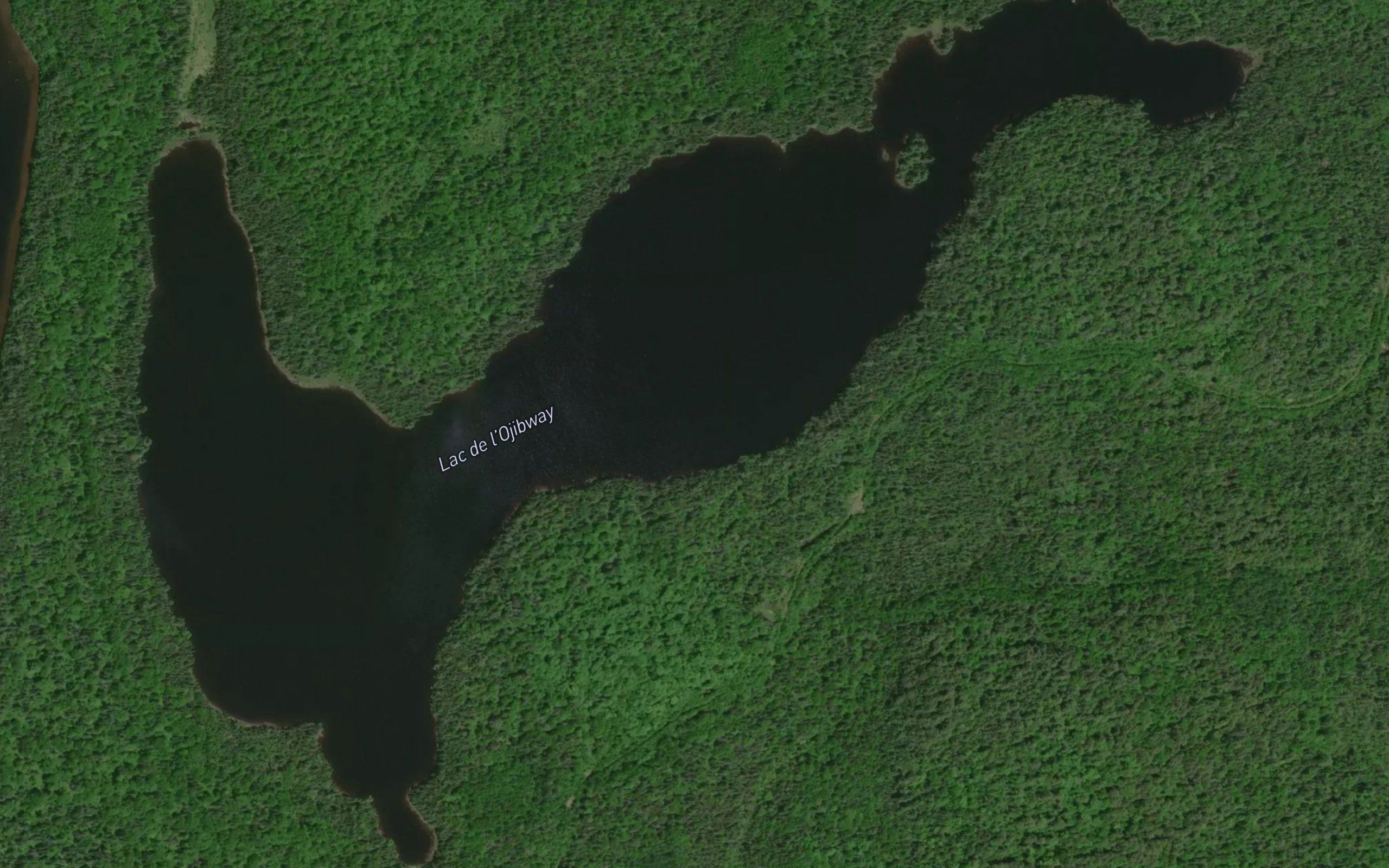 Lac de l'Ojibway