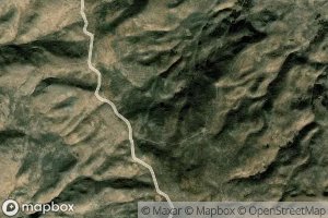 Satellite map of the Divide Spring