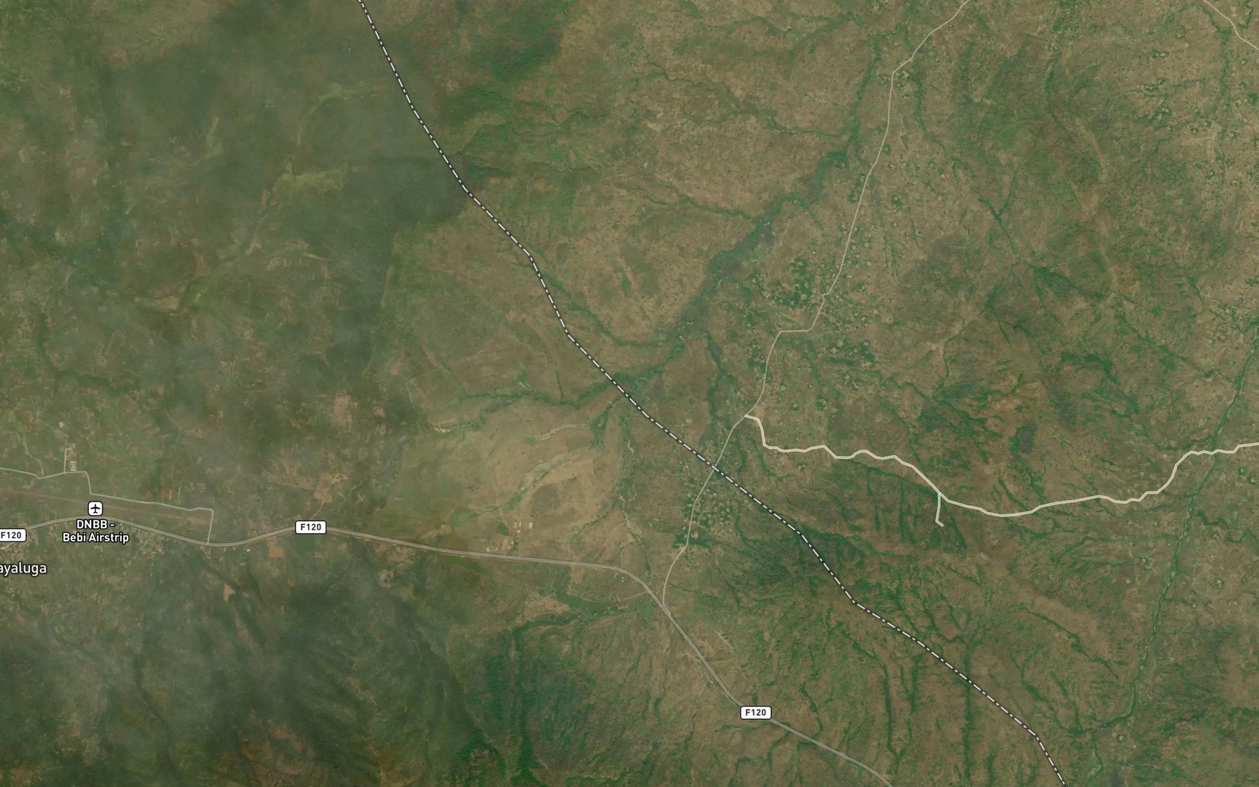 Satellite map of the Anyi